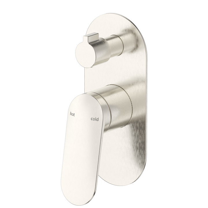 Bella Vista Lantra Shower Mixer Diverter - 1P - Trim Kit Only - Brushed Nickel
