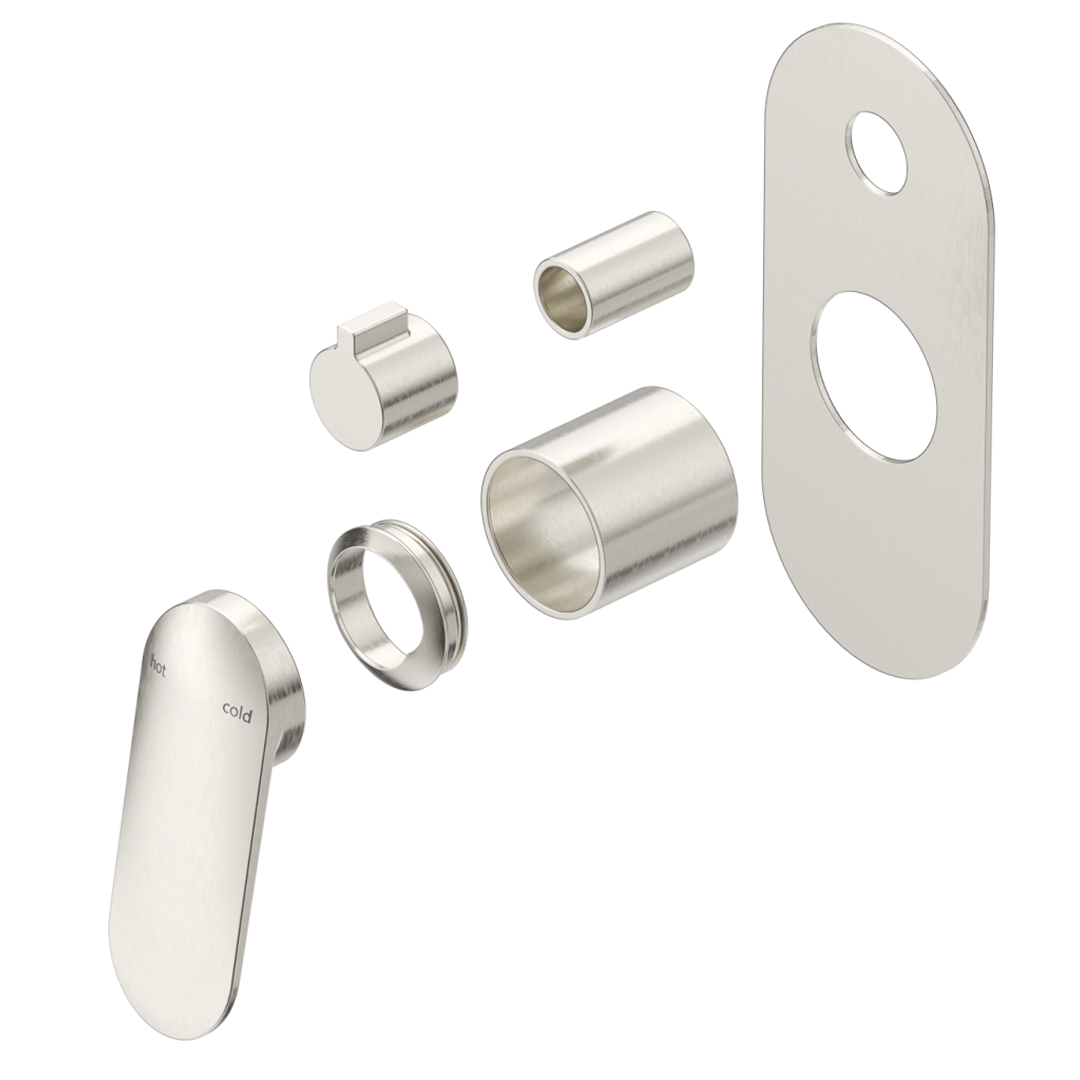 Bella Vista Lantra Shower Mixer Diverter - 1P - Trim Kit Only - Brushed Nickel