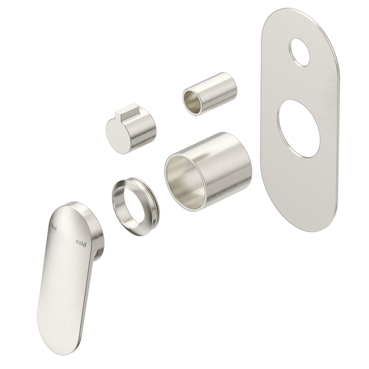 Bella Vista Lantra Shower Mixer Diverter - 1P - Trim Kit Only - Brushed Nickel