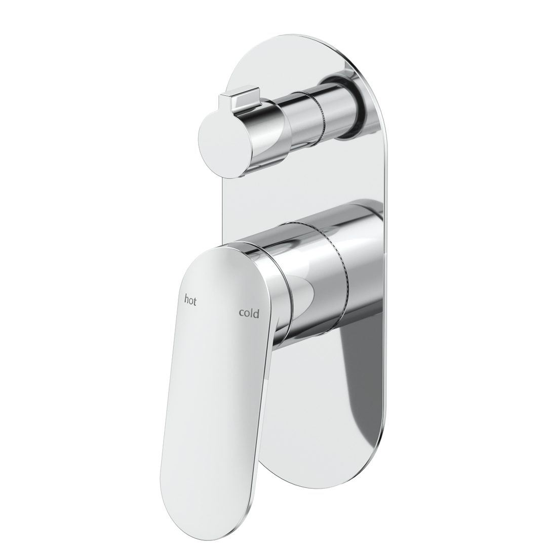 Bella Vista Lantra Shower Mixer Diverter - 1P - Trim Kit Only - Chrome