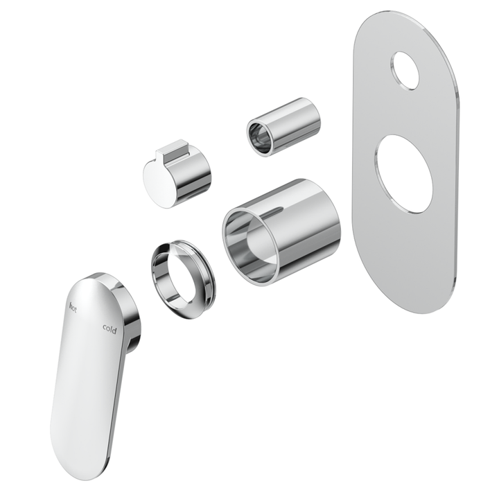 Bella Vista Lantra Shower Mixer Diverter - 1P - Trim Kit Only - Chrome