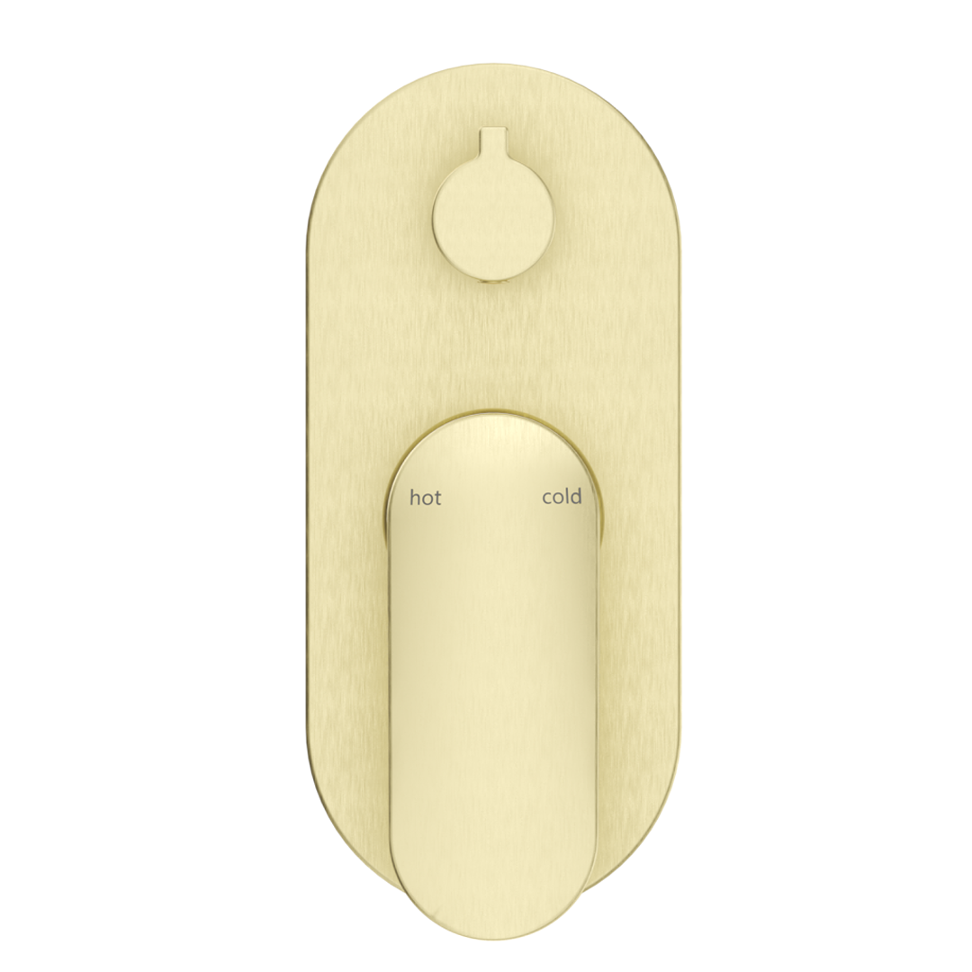 Bella Vista Lantra Shower Mixer Diverter - 1P - Trim Kit Only - French Gold