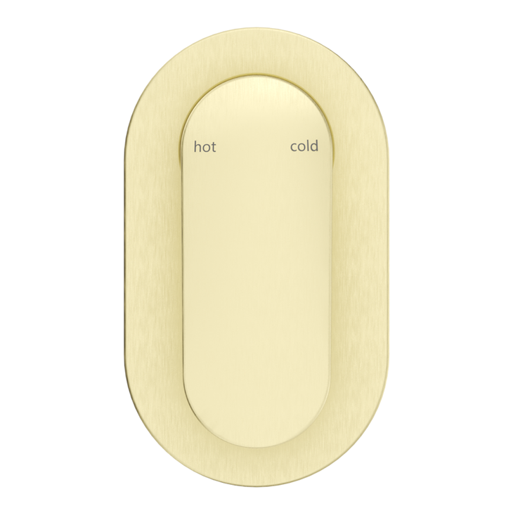 Bella Vista Lantra Shower Mixer - Oval Plate - Trim Kit Only - French Gold