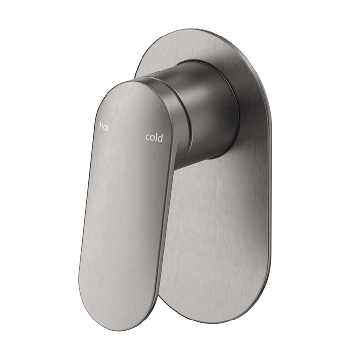 Bella Vista Lantra Shower Mixer - Oval Plate - Trim Kit Only - Gunmetal