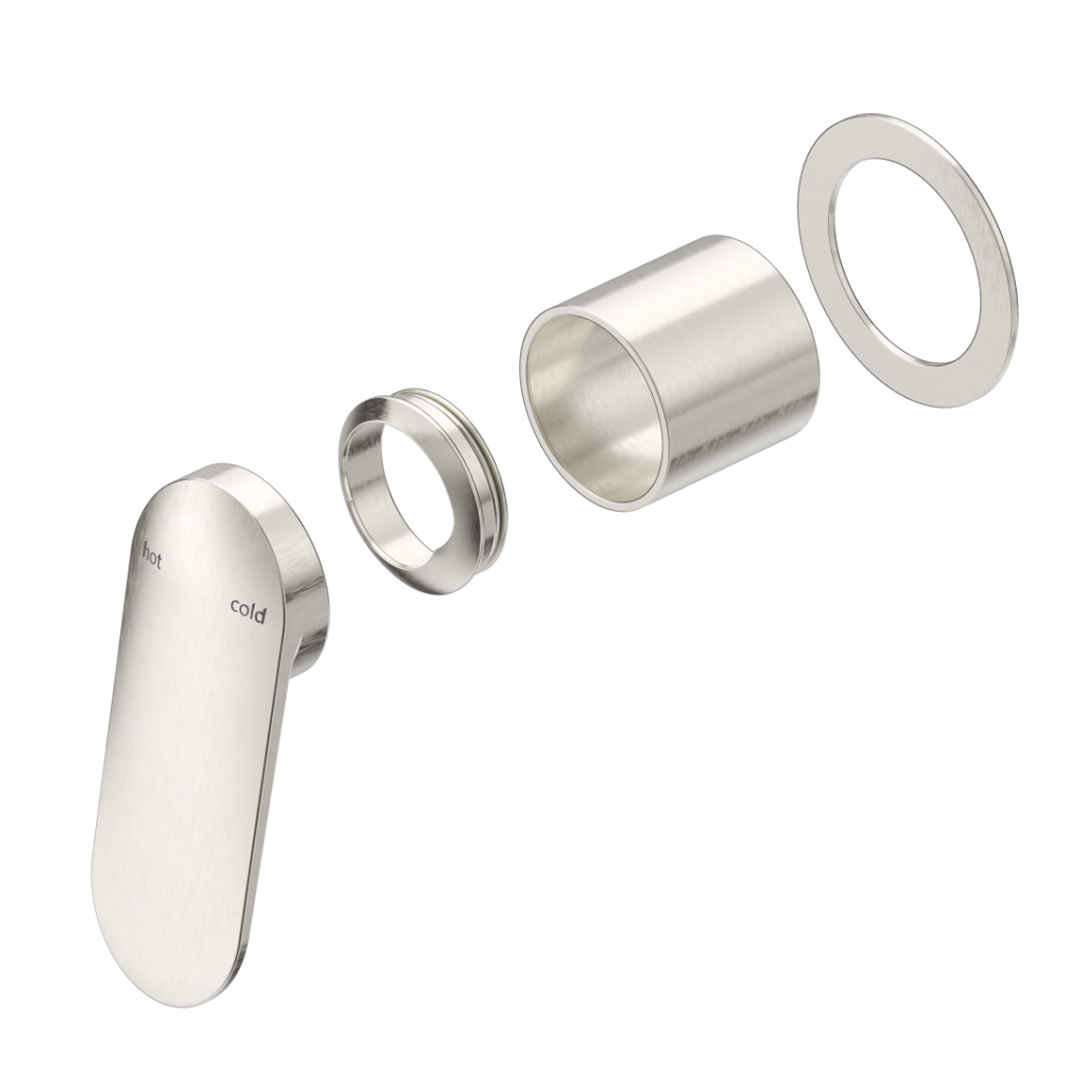 Bella Vista Lantra Shower Mixer – Round Plate – Trim Kit Only - Brushed Nickel