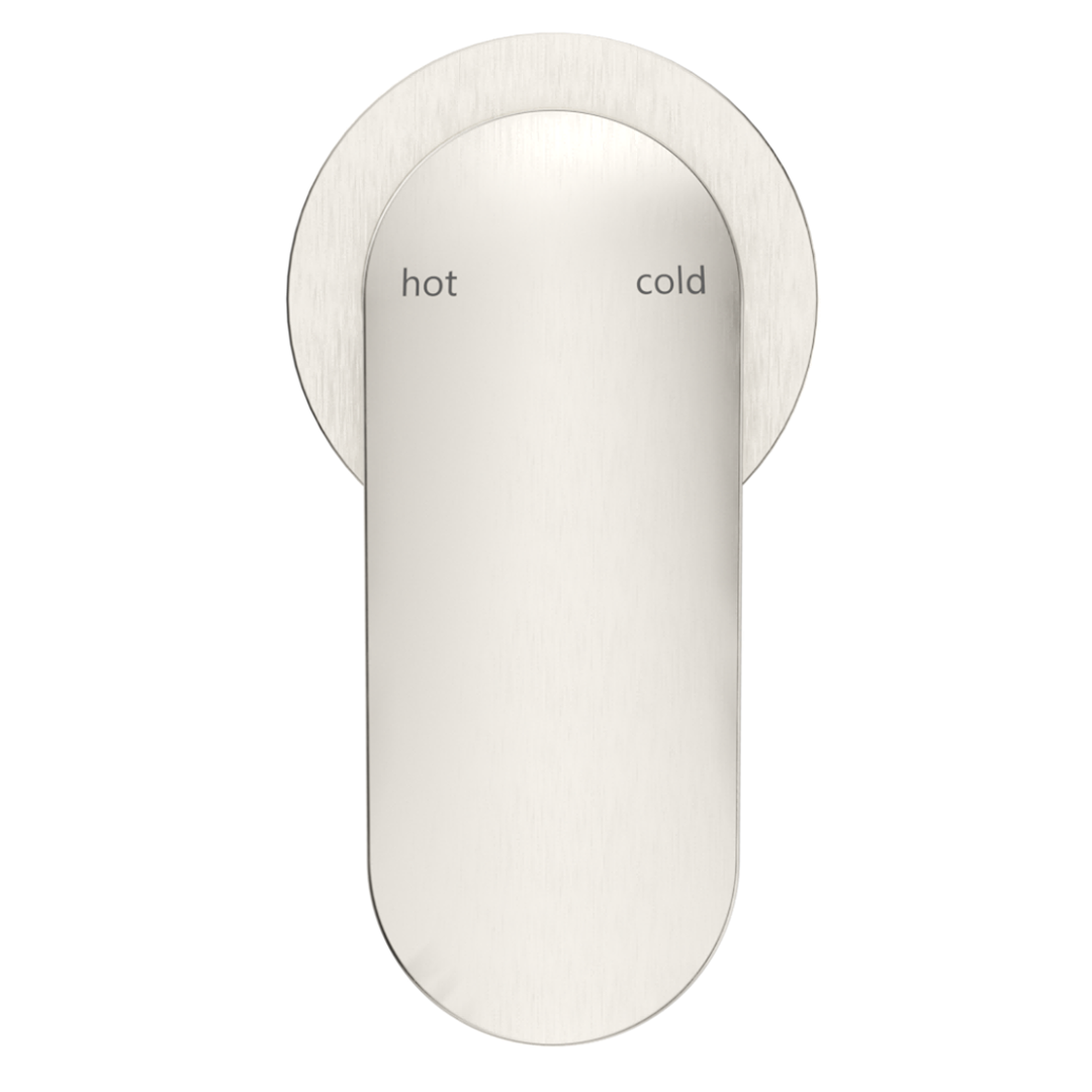 Bella Vista Lantra Shower Mixer – Round Plate – Trim Kit Only - Brushed Nickel