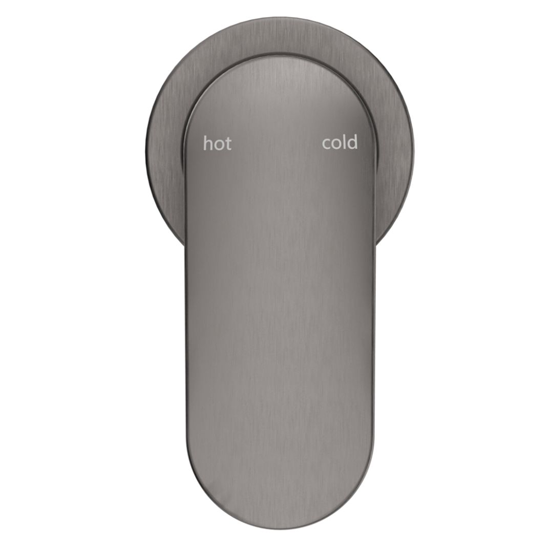 Bella Vista Lantra Shower Mixer – Round Plate – Trim Kit Only - Gunmetal