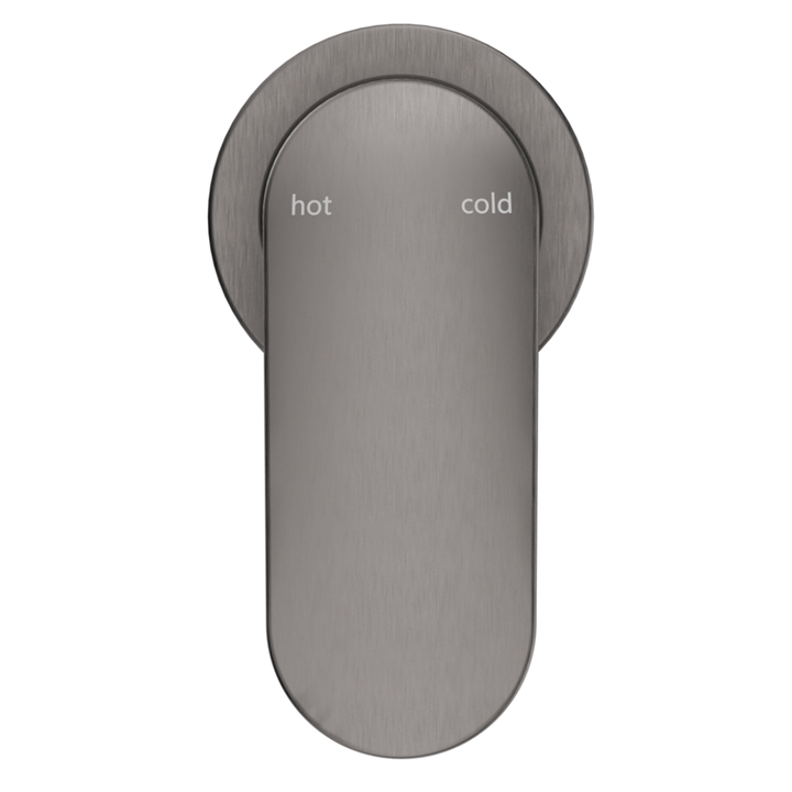 Bella Vista Lantra Shower Mixer – Round Plate – Trim Kit Only - Gunmetal