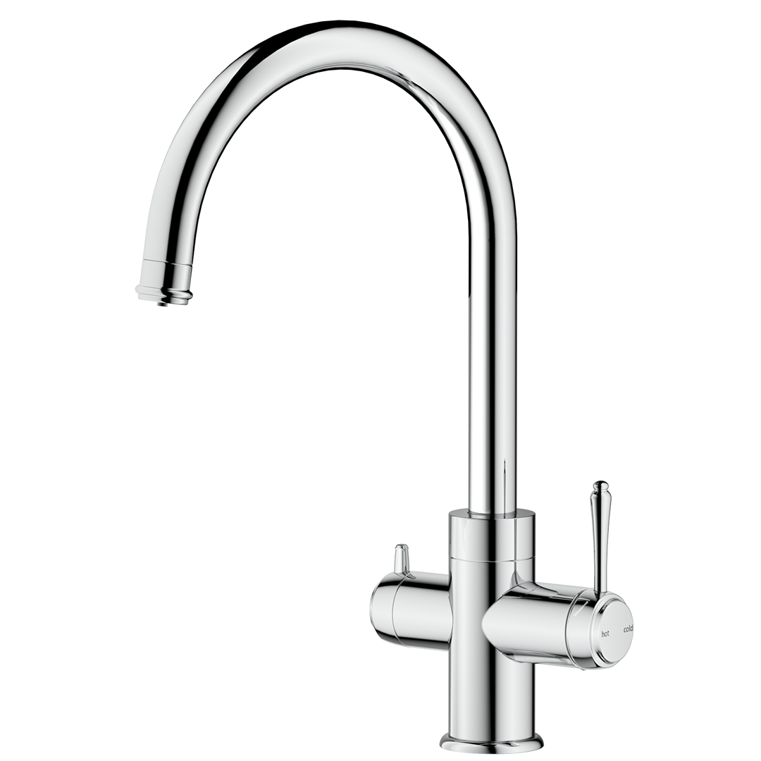 Mica Heritage 3-Way Filter Sink Mixer - Chrome