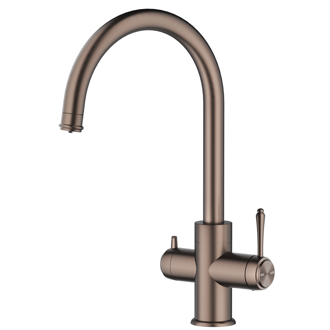 Mica Heritage 3-Way Filter Sink Mixer - Dusk Bronze