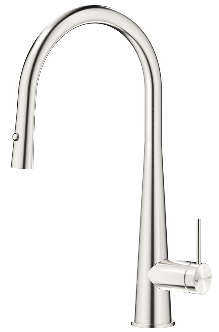 Mica Pull-Out Cone Sink Mixer - Brushed Nickel