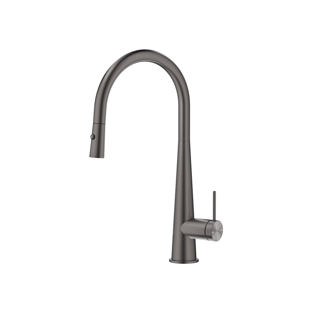 Mica Pull-Out Cone Sink Mixer - Gunmetal