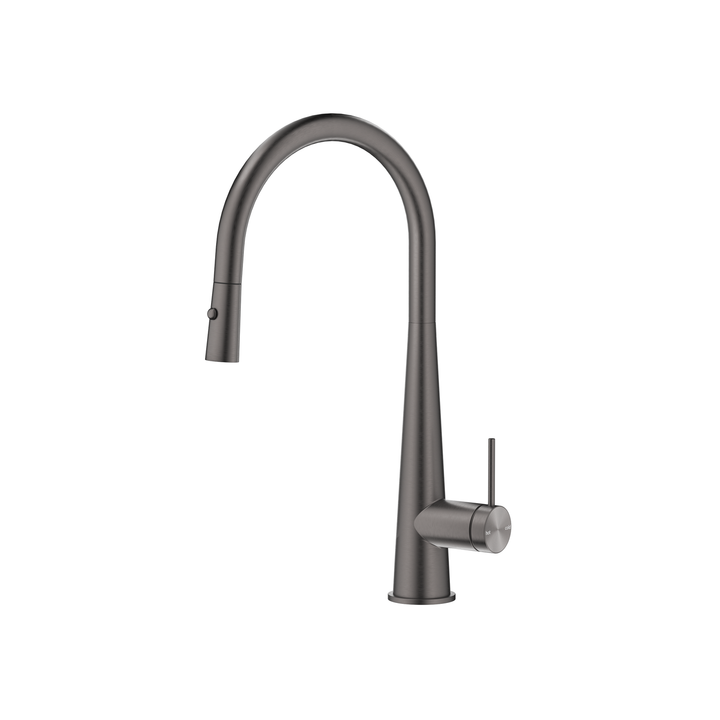 Mica Pull-Out Cone Sink Mixer - Gunmetal