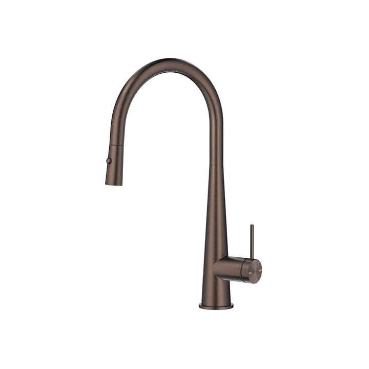 Mica Pull-Out Cone Sink Mixer - Dusk Bronze