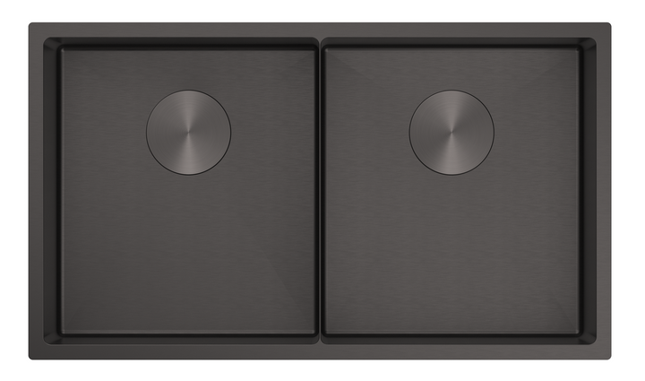 Luminare Sink 760 x 440mm - Double Bowl - Stainless Steel