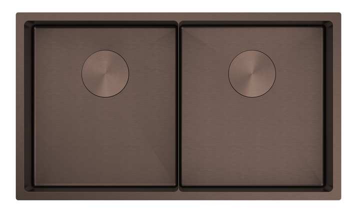 Luminare Sink 760 x 440mm - Double Bowl - Stainless Steel