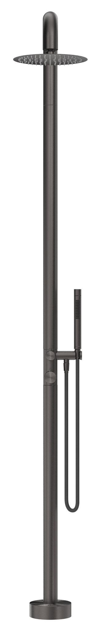 Mica Soft Square Outdoor Shower lifestyle