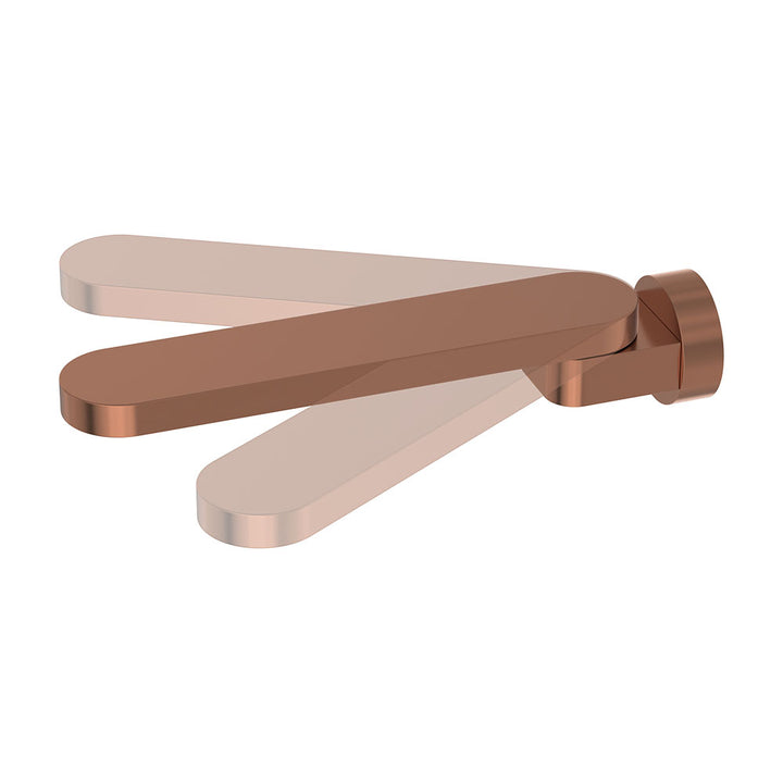 Rondo Swivel Bath Outlet - Brushed Copper