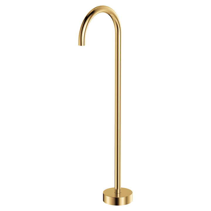 Kaya Gooseneck Floor Mounted Bath Outlet - Urban Brass