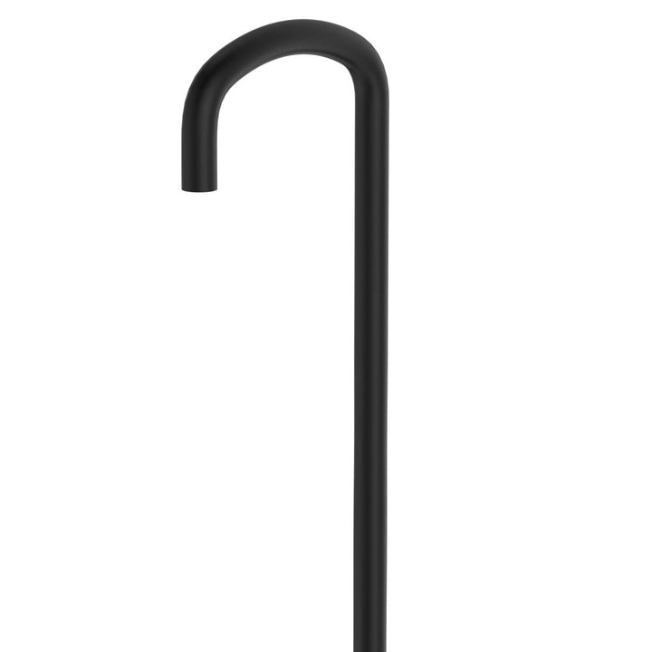 Tono Floor Mounted Bath Outlet - Matte Black