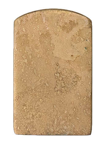 Shower Screen Handle Square Lever - Living Brass