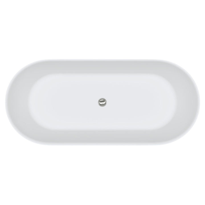 Kaya Solid Surface Bath, 1700mm - Fienza image 3