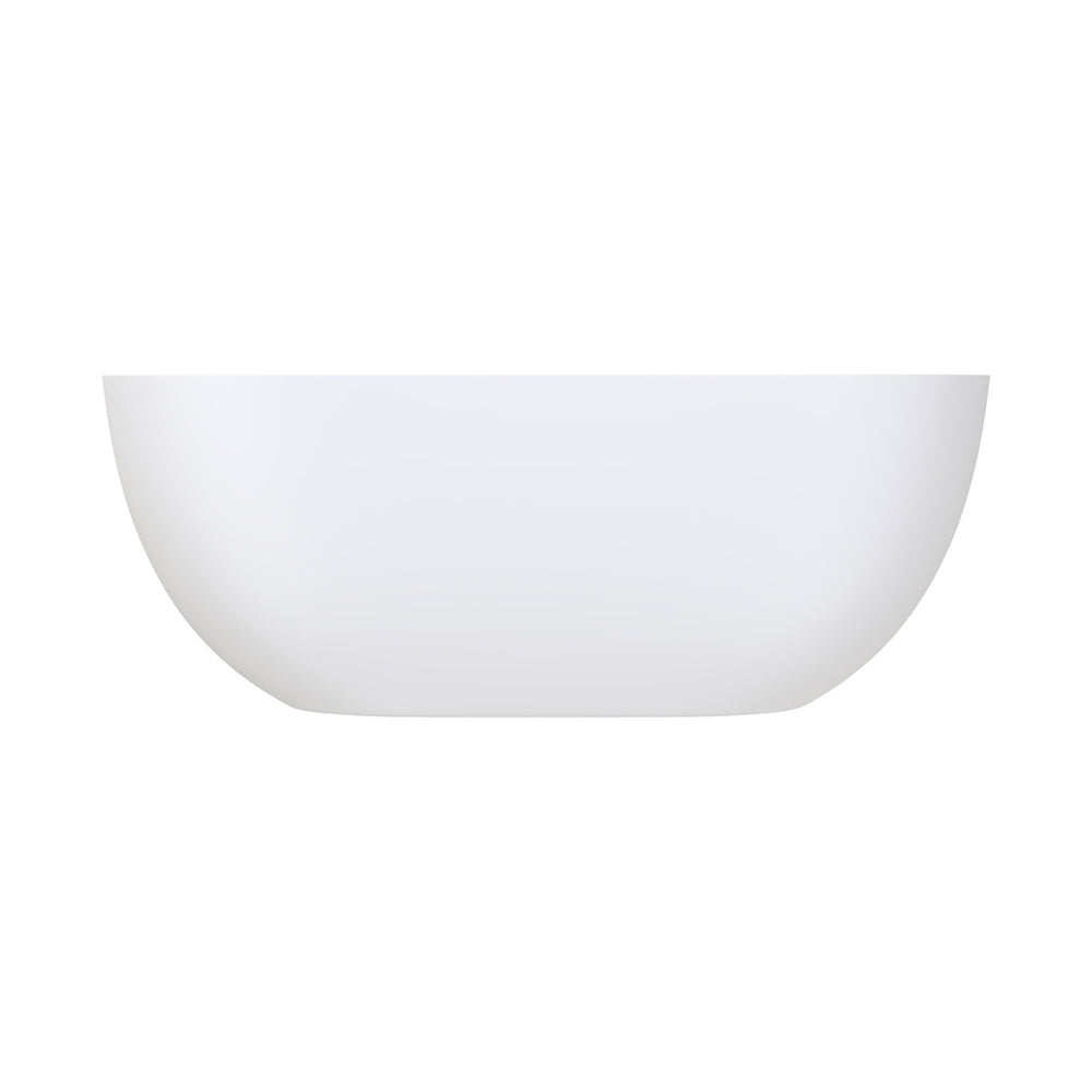 Nero Solid Surface Bath, 1400mm - Fienza image 2