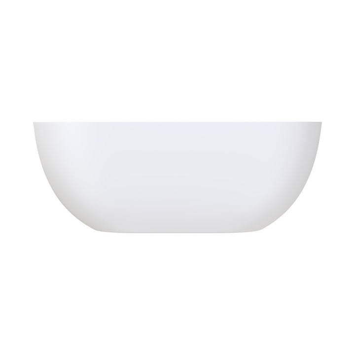 Nero Solid Surface Bath, 1400mm - Fienza image 2