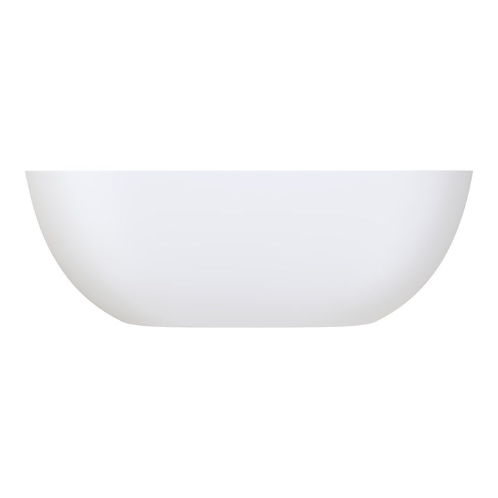 Nero Solid Surface Bath, 1550mm - Fienza image 2