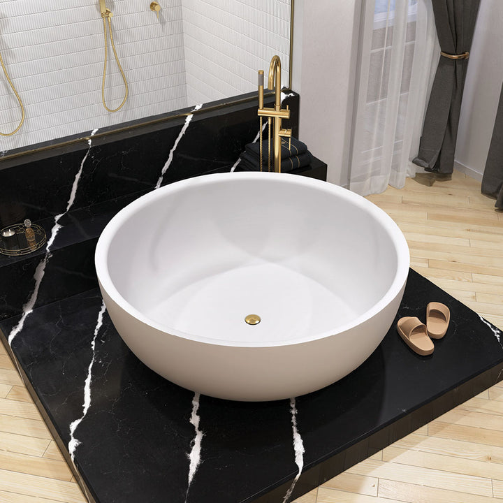 Shinto Solid Surface Bath - Fienza image 3