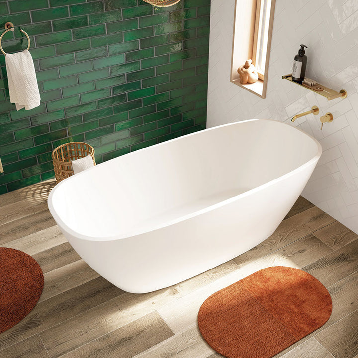 Marissa Solid Surface Bath - Fienza image 3