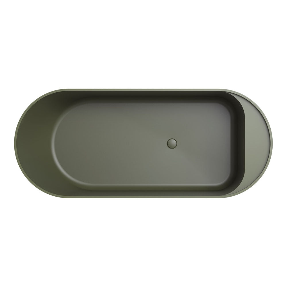 Minka Solid Surface Bath, 1700mm, Forest - Fienza image 3