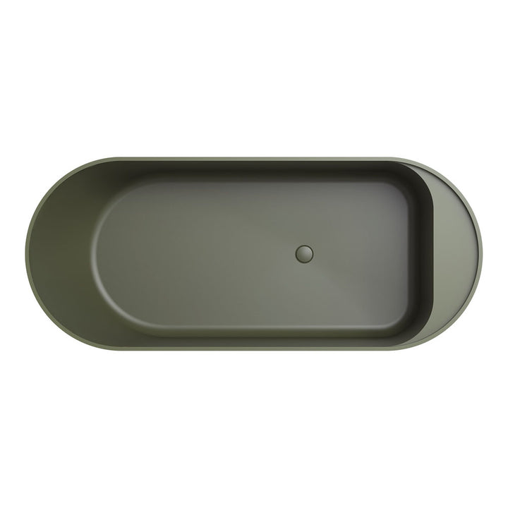 Minka Solid Surface Bath, 1700mm, Forest - Fienza image 3