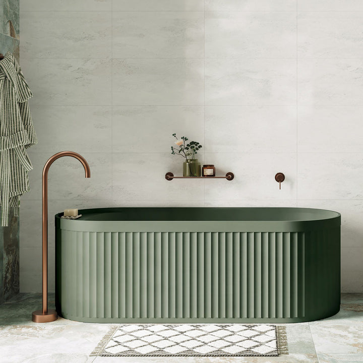 Minka Solid Surface Bath, 1700mm, Forest - Fienza image 4