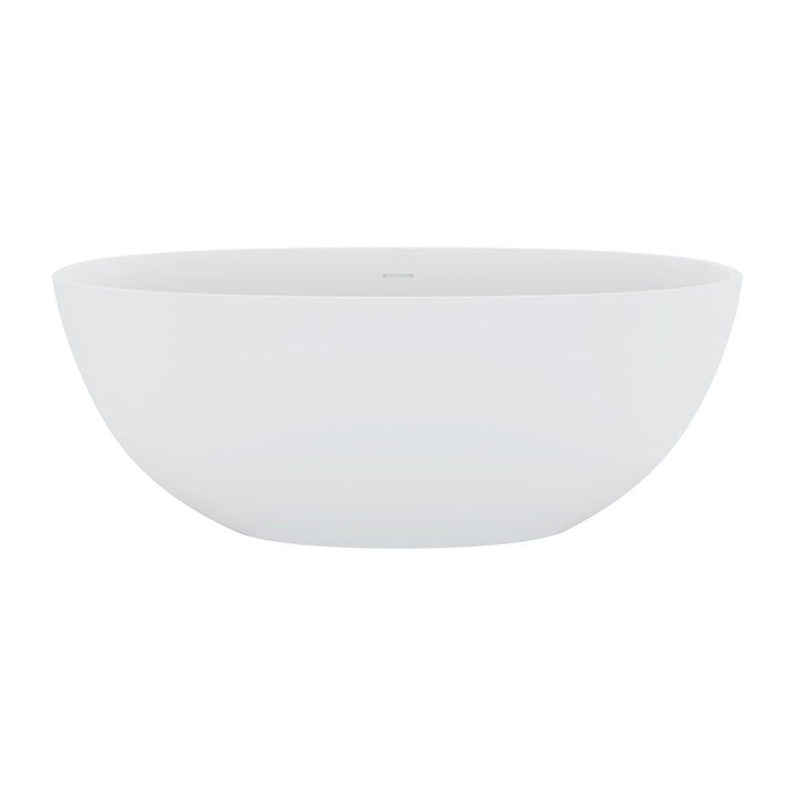 Sasso Solid Surface Bath, 1550mm - Fienza image 2