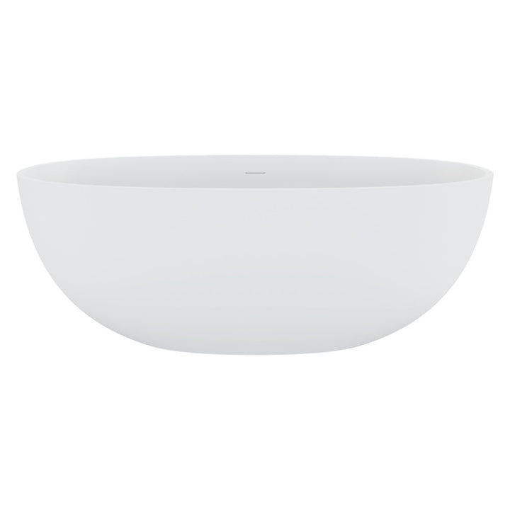 Sasso Solid Surface Bath, 1650mm - Fienza image 2