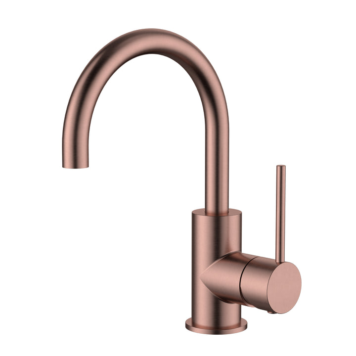 Star Mini Basin/Kitchen Mixer - Champagne