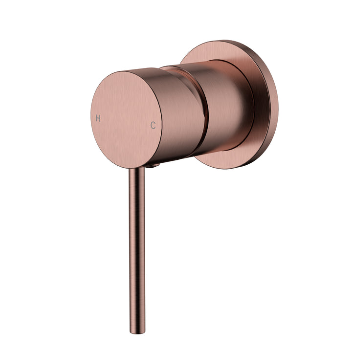Star Mini Shower Mixer 60mm TRIM KIT - Champagne