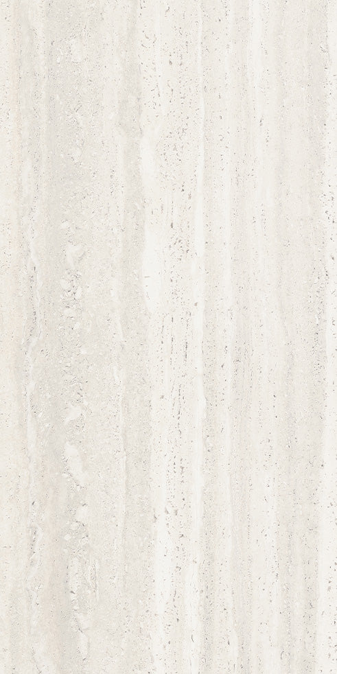 Sensi Roma White Porcelain Tile tile face, 1200 x 600 mm