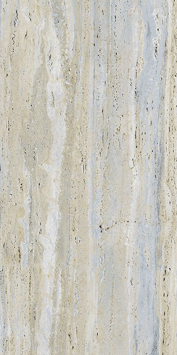 Euromarmo Travertine Silver Gold Porcelain Tile tile face, 1200 x 600 mm
