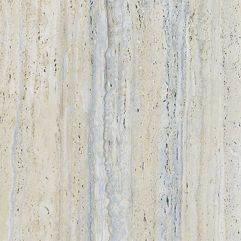 Euromarmo Travertine Silver Gold Porcelain Tile tile face, 600 x 600 mm
