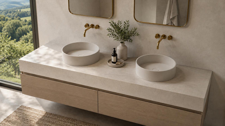 Sophia above counter basin — product view