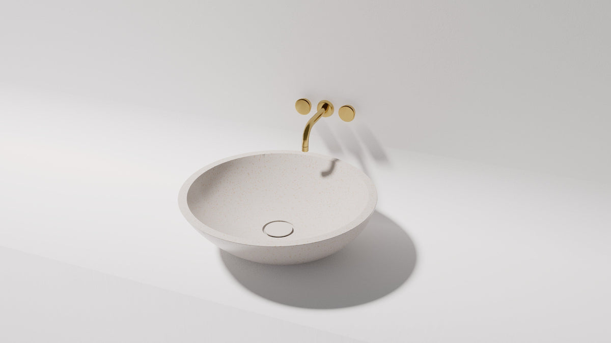 Surena above counter basin — side view