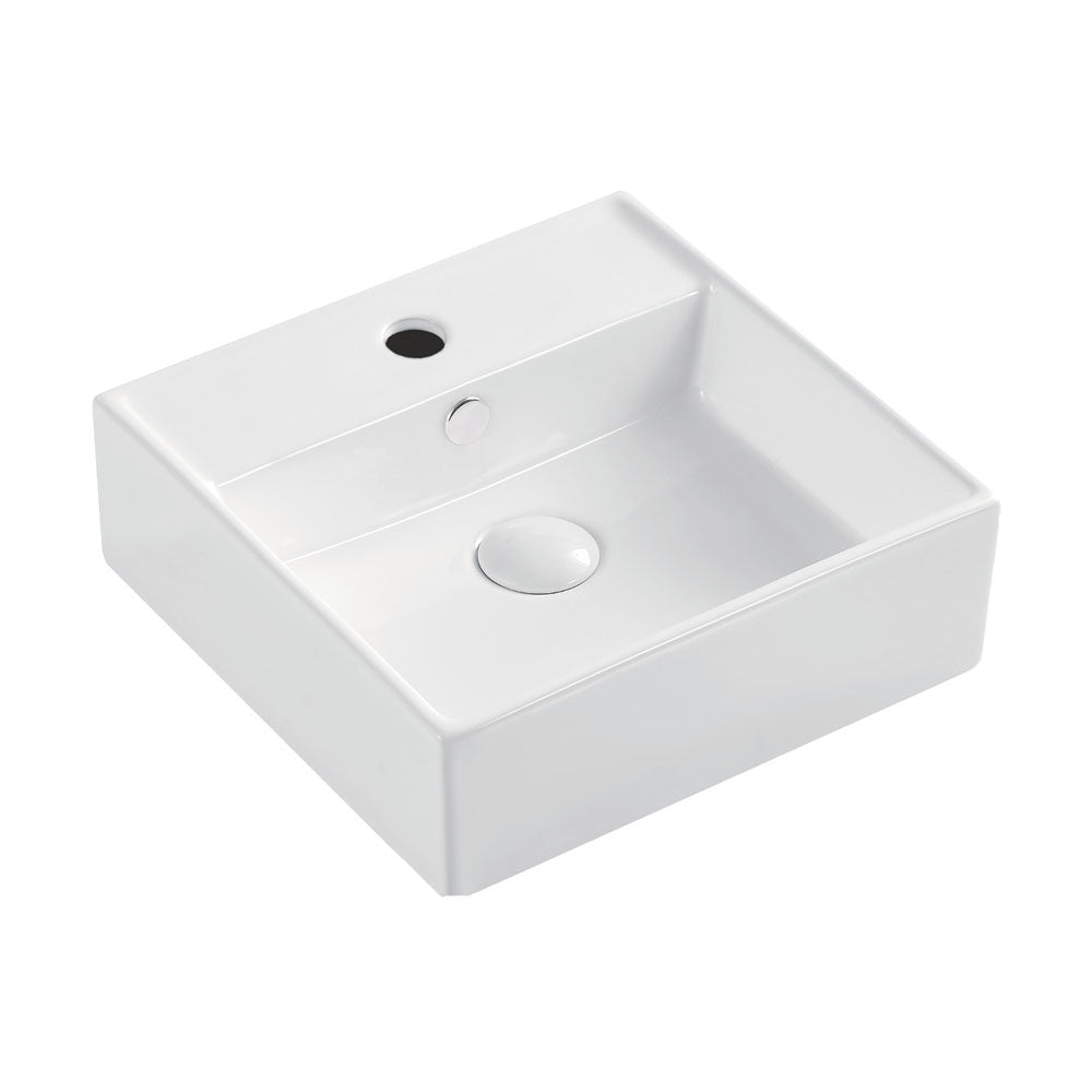 Helen Junior Above Counter Basin - Gloss White