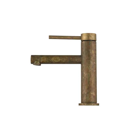 Mica Living Brass Straight Basin Mixer - Accelerated