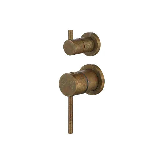 Mica Living Brass Shower Mixer with Divertor - Accelerated