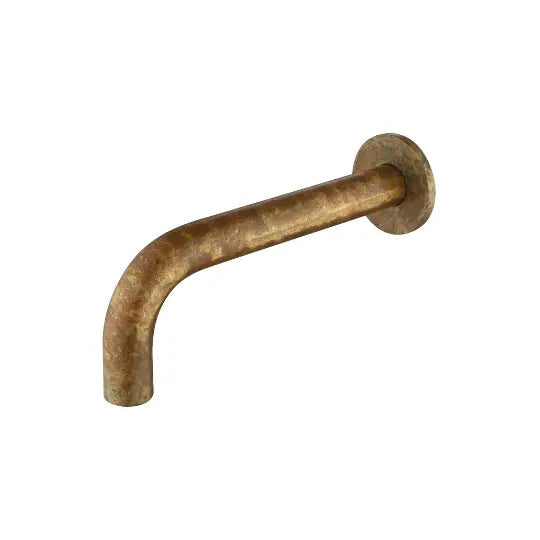 Mica Living Brass Bath/Basin Spout 220mm Curved - Accelerated