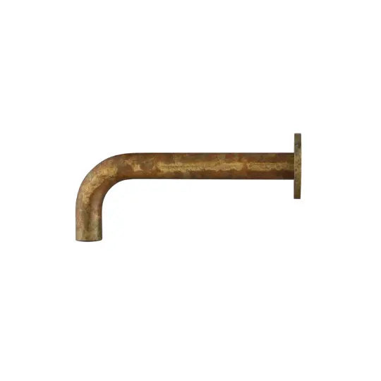 Mica Living Brass Bath/Basin Spout 220mm Curved - Accelerated