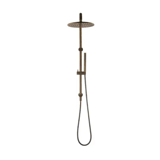 Mica Living Brass Dual Shower Rail - Accelerated