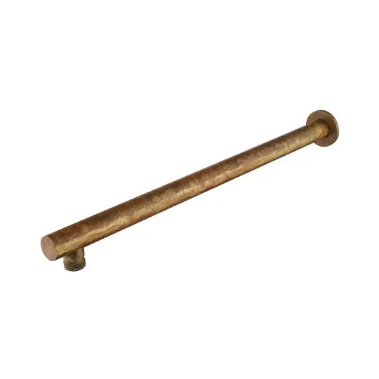 Mica Living Brass Straight Wall Shower Arm 450mm